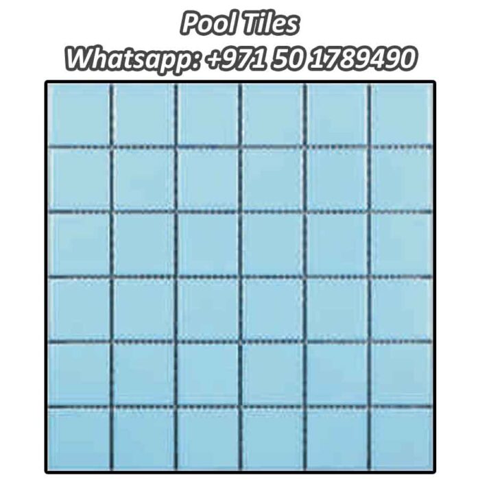 48mm x 48mm Pool Ceramic Tiles Code: SP-MCS650755 - Tiles Shops In Dubai