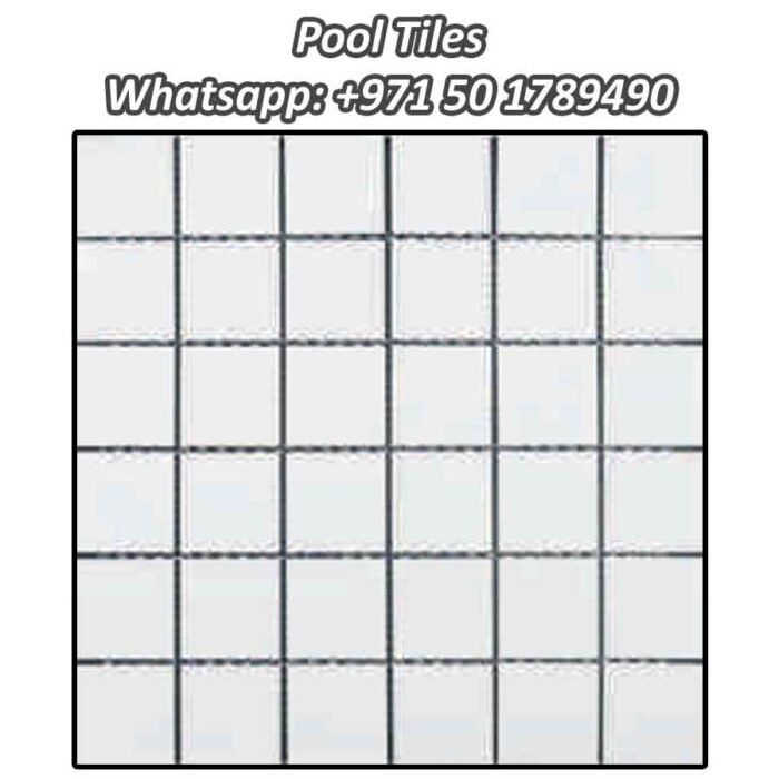 48mm x 48mm Pool Ceramic Tiles Code: SP-MCS650760 - Tiles Shops In Dubai
