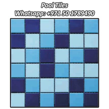 48mm x 48mm Pool Ceramic Tiles Code: SP-MCS650754 - Tiles Shops In Dubai