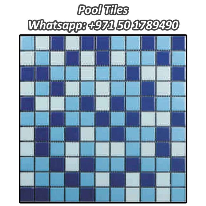 25mm x 25mm Glass Pool Tile Code: SP-MCS630834 - Tiles Shops In Dubai