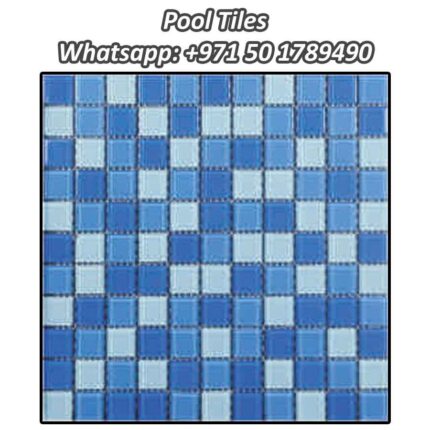 25mm x 25mm Pool Glass Tiles, Code SP-MGS253111