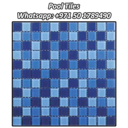 25mm x 25mm Pool Glass Tiles, Code SP-MGS131109