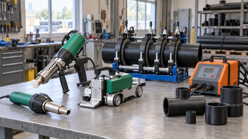types of plastic welding machines